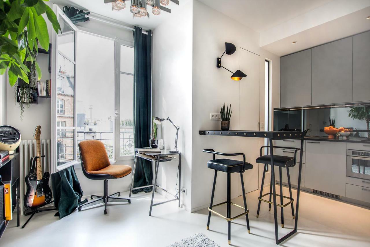 Renovated Modern Studio For 3 In Central Paris - Bastille Exterior foto